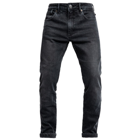 Men’s Kevlar Motorcycle Riding Jeans – Black Washed Slim Fit
