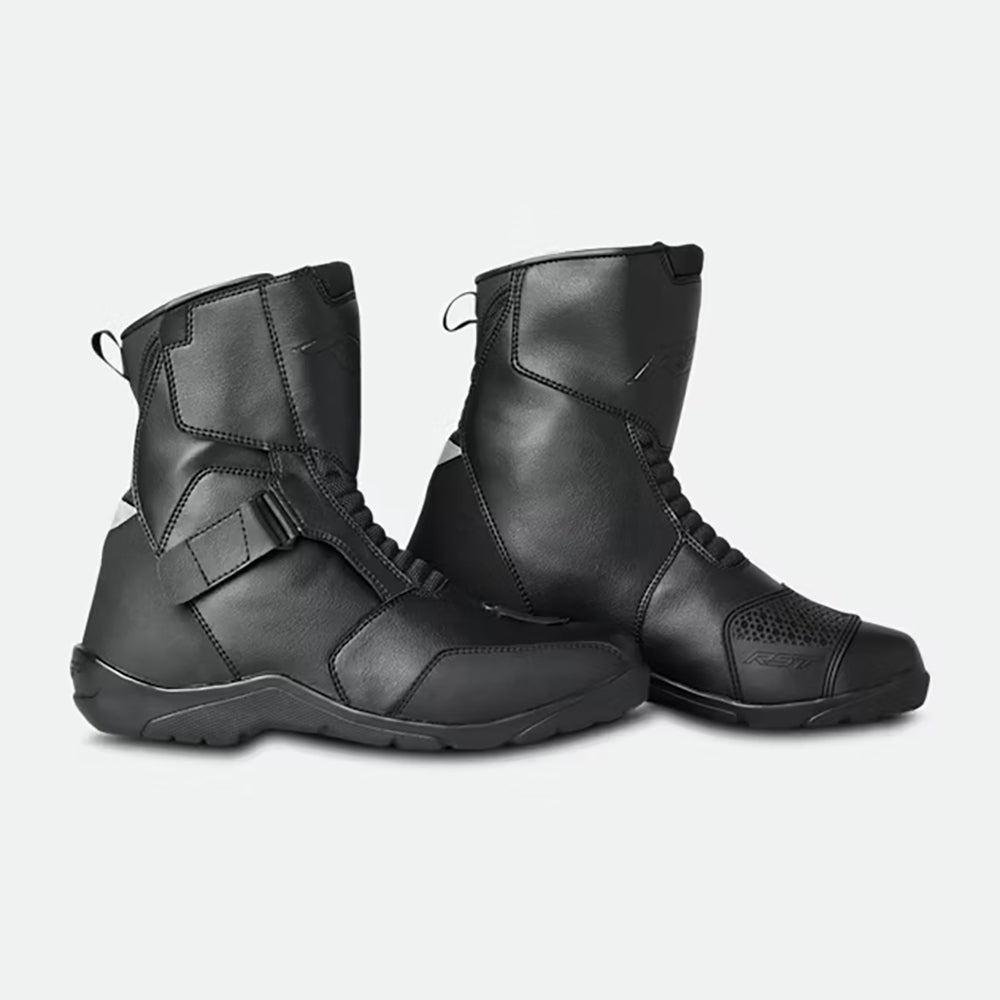 RST Classic Touring Motorbike Leather Boots Axiom WP MC Boots Black
