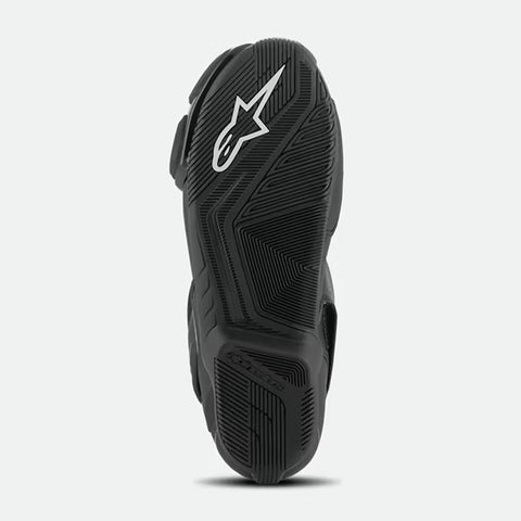 Alpinestars SMX-6 V3 MC Boots Black/White Pro Racing Motorbike Boots – Track Performance Edition