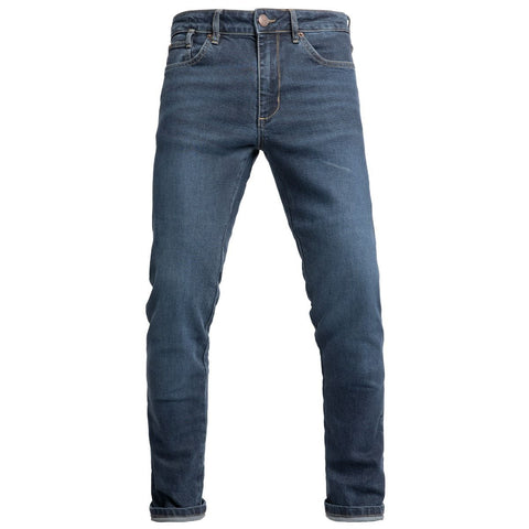 Men’s Kevlar Motorcycle Riding Jeans – Classic Blue Slim Fit
