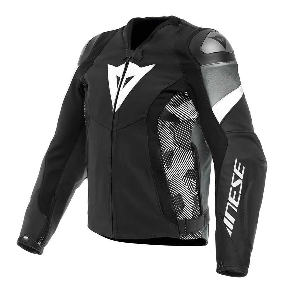 DAINESE MEN'S GENUINE LEATHER MOTORCYCLE LEATHER JACKET