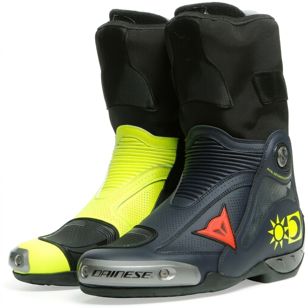 Dainese High-Performance Motorcycle Boots – Sport Racing Riding Gear